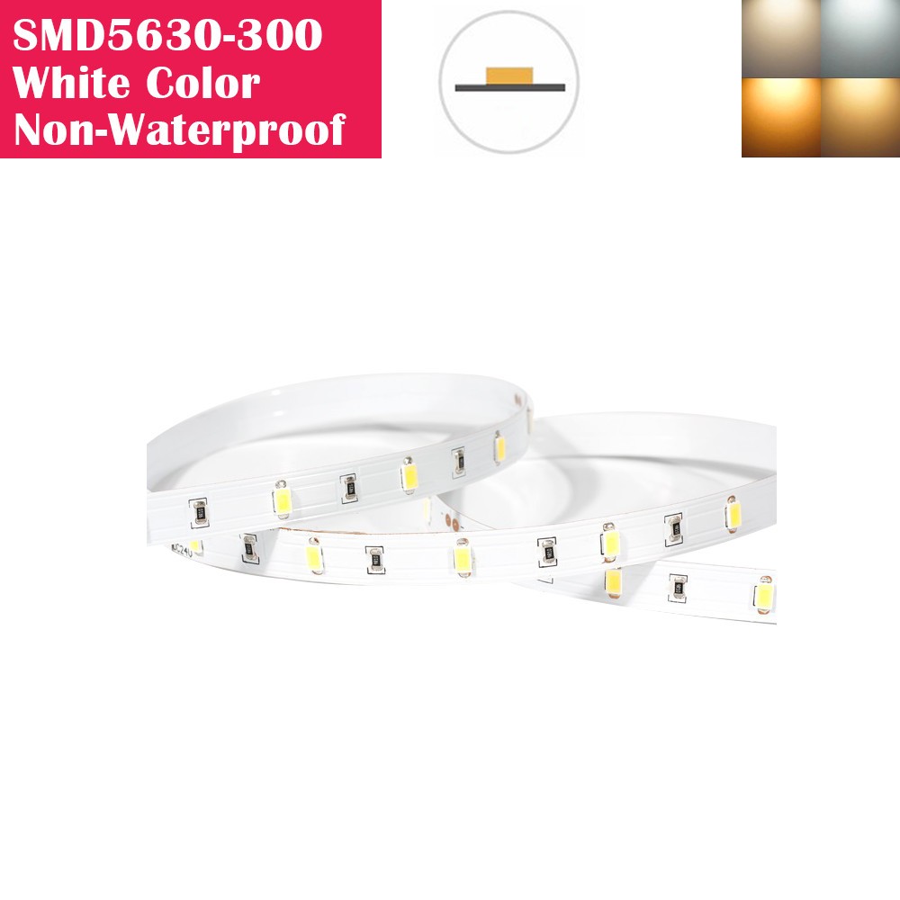 5 Meters SMD5630 Non-waterproof 300LEDs Flexible LED Strip Lights